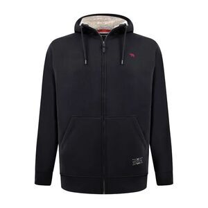 Duke Mens Metcalfe D555 Kingsize Full Zip Hoodie / Black